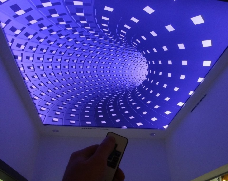 Заказать 3d натяжные потолки в г. Пестово
